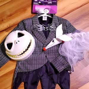 Jack Skellington Disney Costume Jacket and Mask